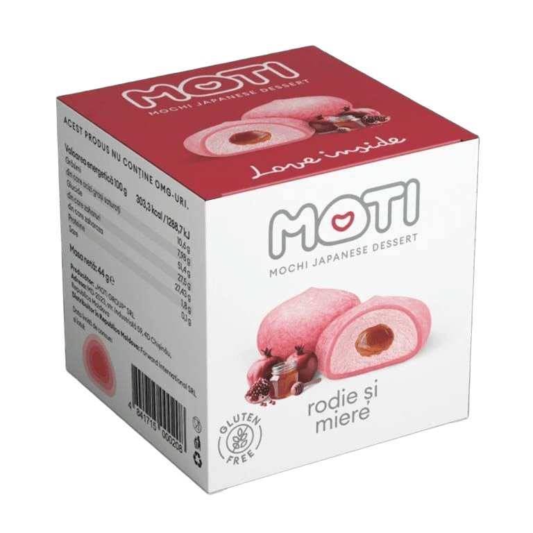 Pomegranate with honey Mochi